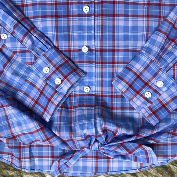 J. Crew plaid tie-front button-down shirt - Picture 5 of 5